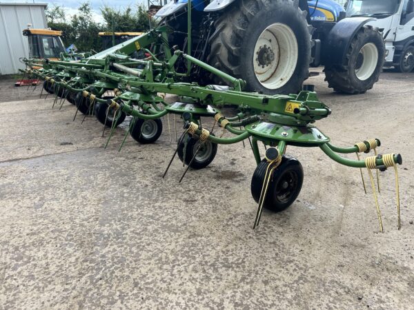 2012 Krone KW 8.82 Grass Tedder 8.8m 8 Rotor Good condition for age.