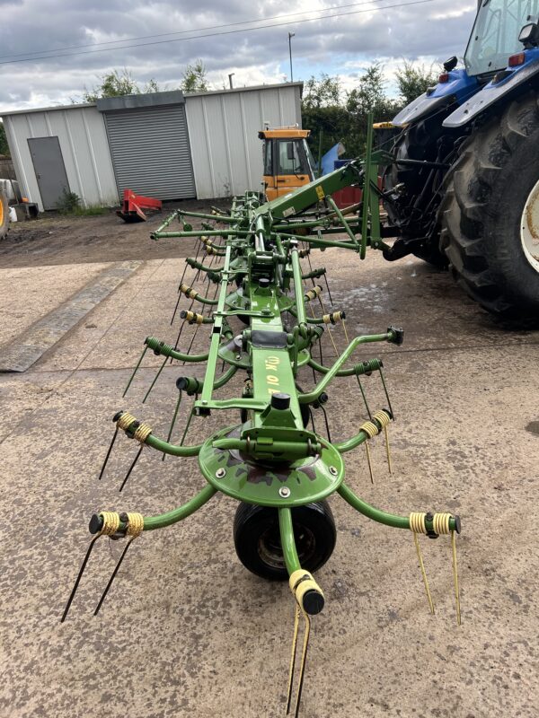 2012 Krone KW 8.82 Grass Tedder 8.8m 8 Rotor Good condition for age.