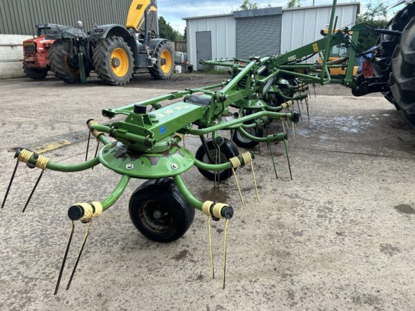 2012 Krone KW 8.82 Grass Tedder 8.8m 8 Rotor Good condition for age.