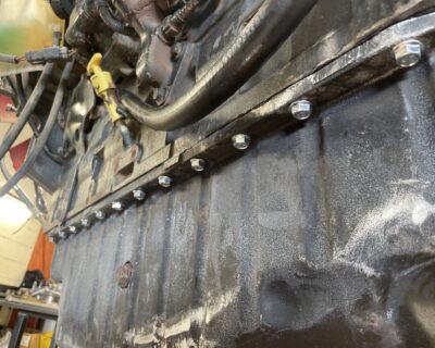 New Holland 8050 Engine Oil Leak